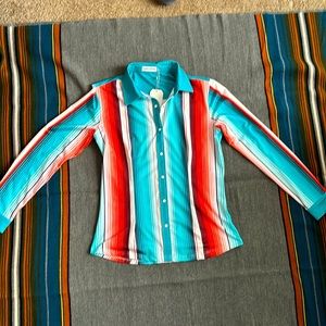 Ranch Dressn Rodeo Performance womens L  shirt NWT